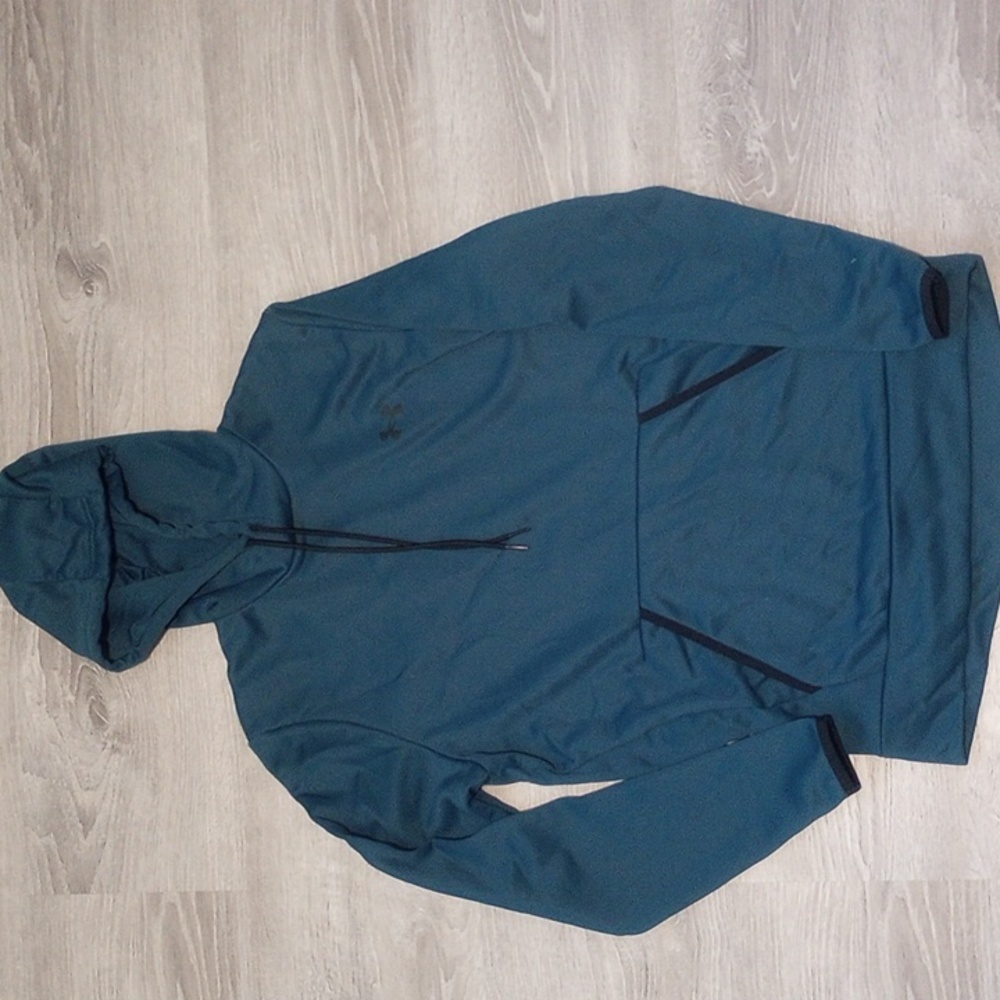 Teal under armour sweatshirt